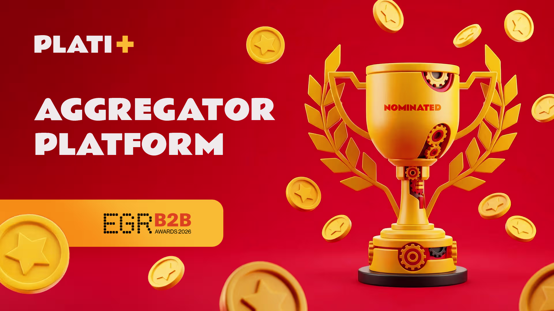 News image: Plati+ Shortlisted for EGR B2B Awards 2026 in the "Aggregator Platform" Category